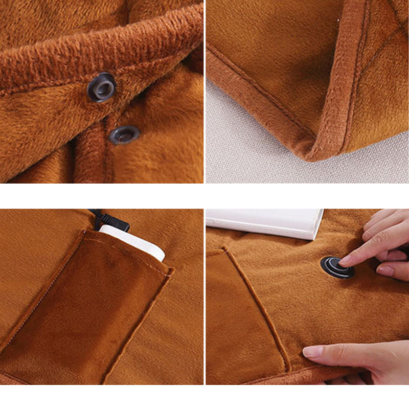 QuickWarm Heated Blanket with USB