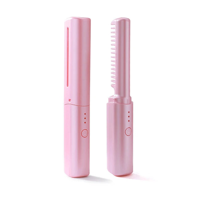GlamPocket Wireless Hair Straightener - Compact, Travel-Ready & Frizz-Free