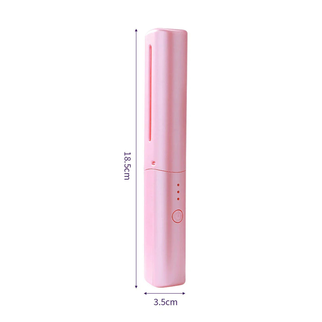 GlamPocket Wireless Hair Straightener - Compact, Travel-Ready & Frizz-Free