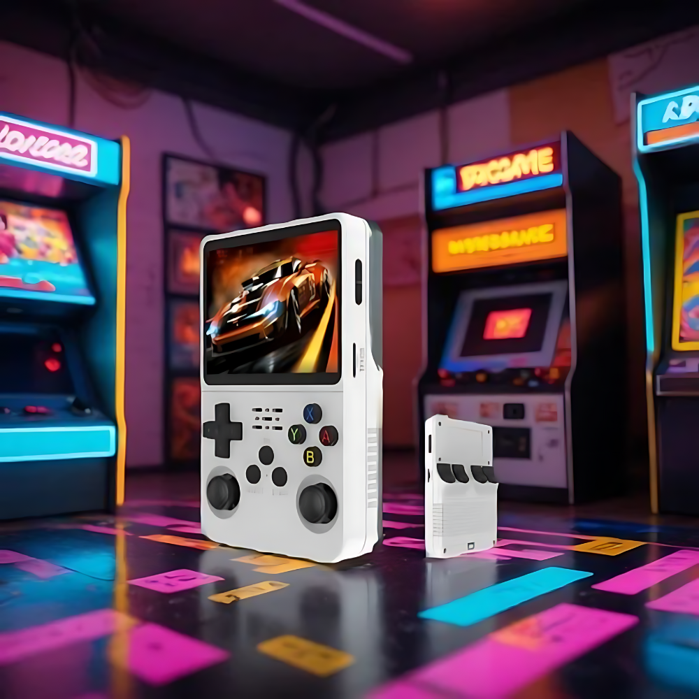 NeoArcade Pro – HD Retro Console with Dual Joysticks