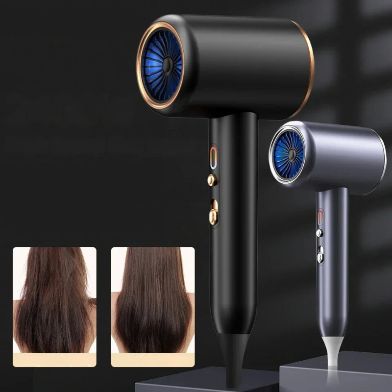 SalonPro - Dual Temperature High-Power Hair Dryer & Brush