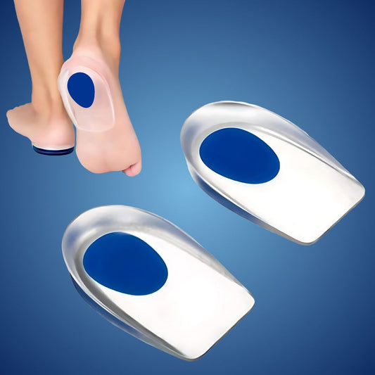 ComfortStep Plantar Heel Cups Gel Pads - for Heel Comfort and Foot Support