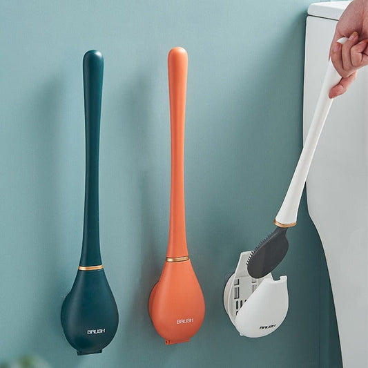 Modern Flexible Silicone Toilet Brush