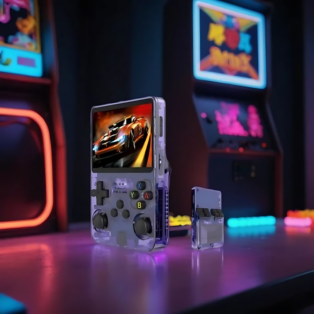 NeoArcade Pro – HD Retro Console with Dual Joysticks