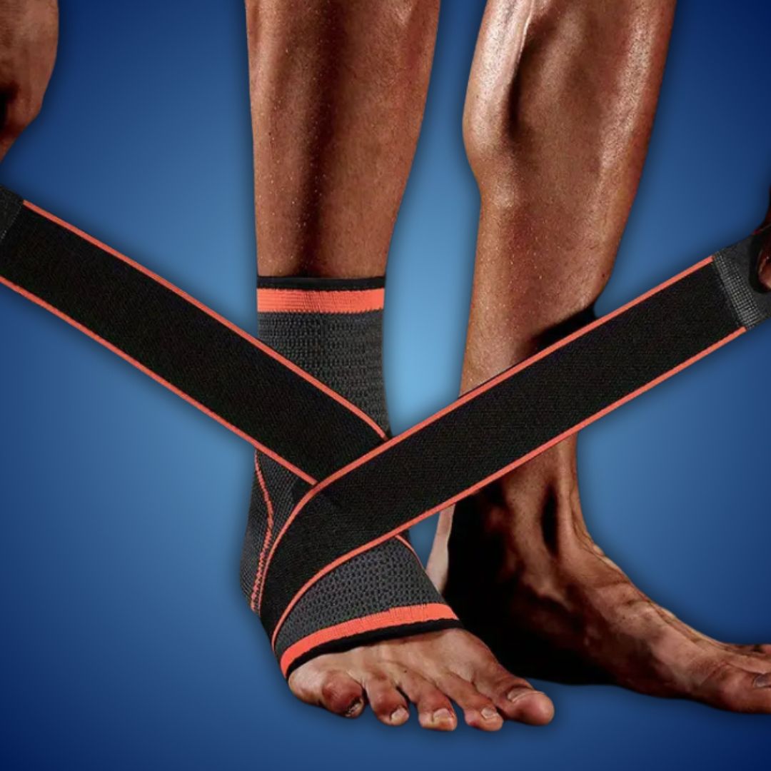 FlexGuard Compression Ankle Brace - for Joint Stability and Comfort