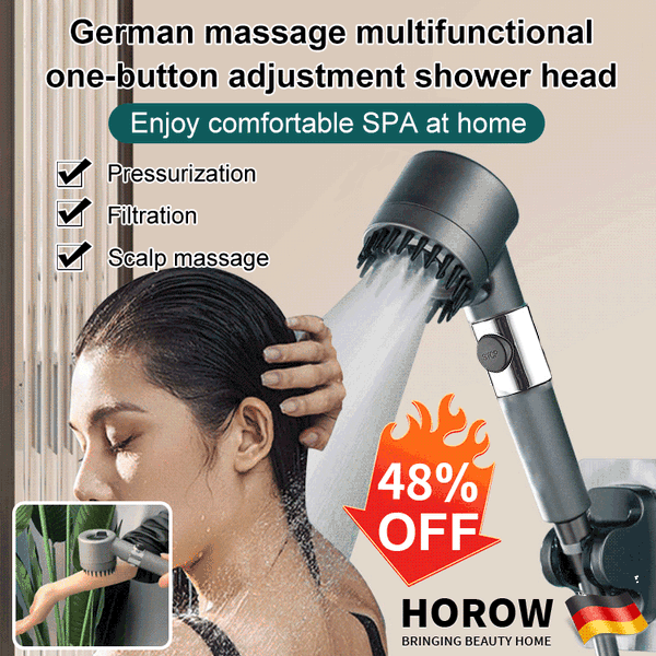 PowerFlow High Pressure Showerhead | Boosts Water Pressure