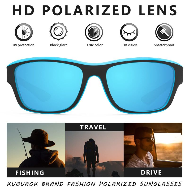 Men's Outdoor Sunglasses – Polarized & Anti-Glare for Sports