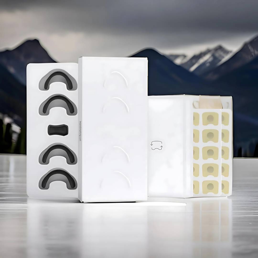 DeepBreathe Magnetic Nasal Strip Pack - Help Reduce Snoring & Easier Breathing