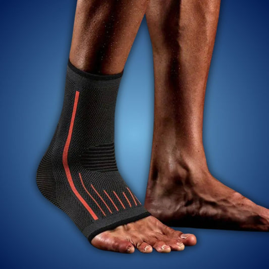 FlexGuard Compression Ankle Brace - for Joint Stability and Comfort