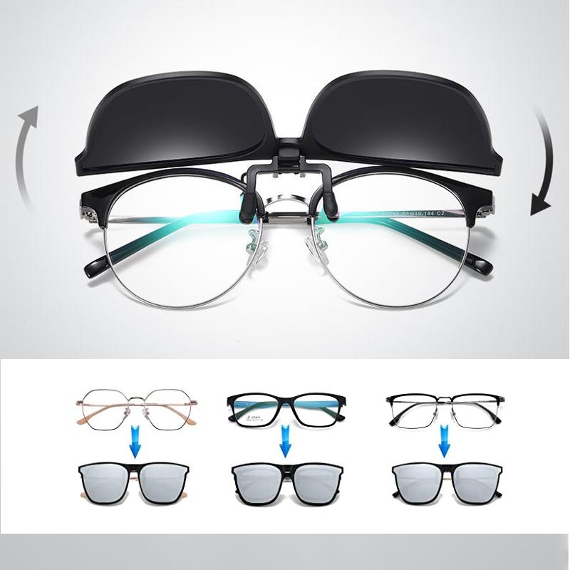 Clip-ON Polarized Flip-Up Sunglasses