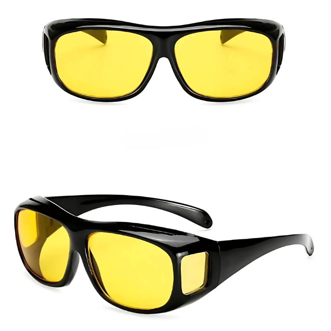 DriveBright Night Driving Clarity Glasses | Anti-Glare Glasses - UV Protection