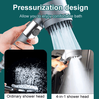 PowerFlow High Pressure Showerhead | Boosts Water Pressure