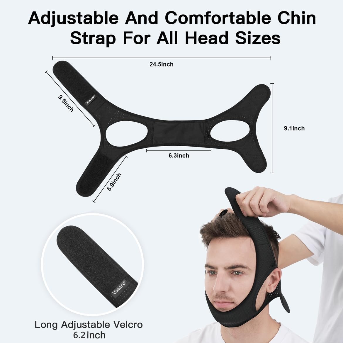 Anti Snoring Chin Strap for Better Sleep Posture