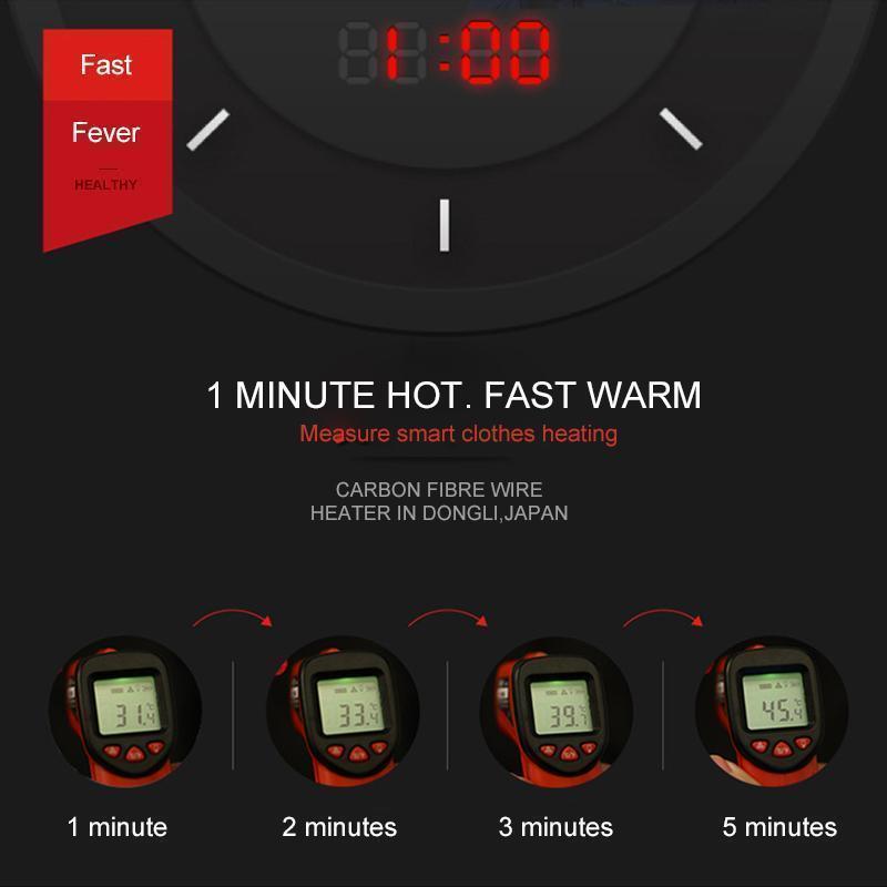 Outdoor Heated Vest with Adjustable Heat Levels