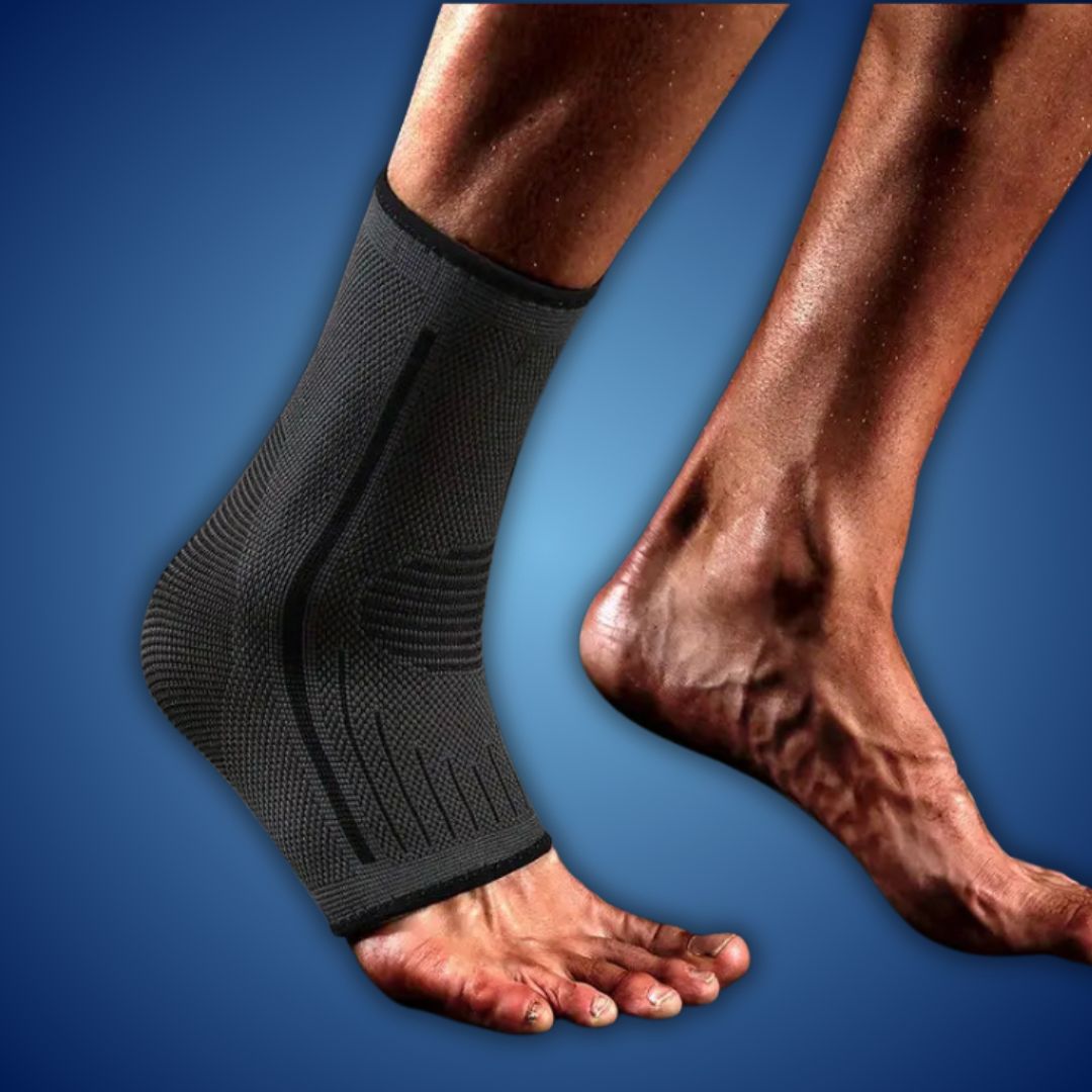 FlexGuard Compression Ankle Brace - for Joint Stability and Comfort