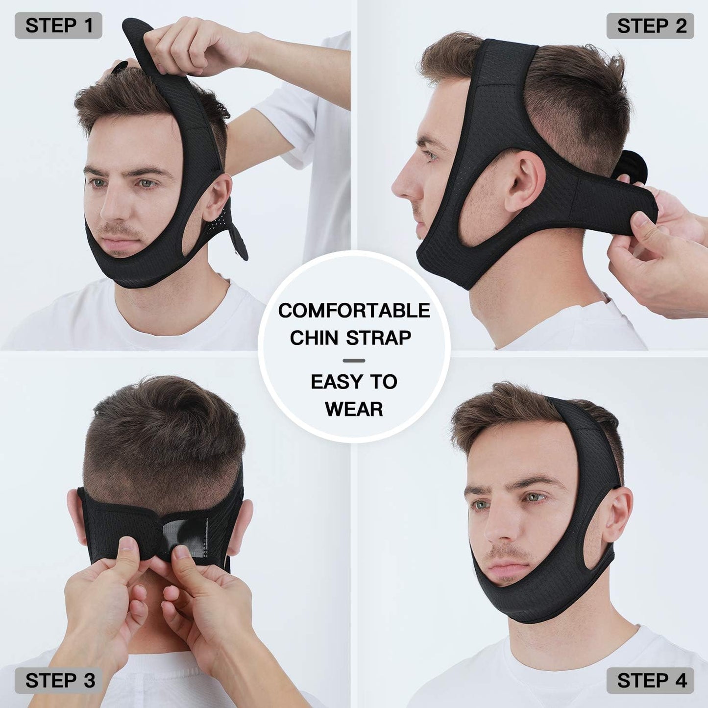 Anti Snoring Chin Strap for Better Sleep Posture