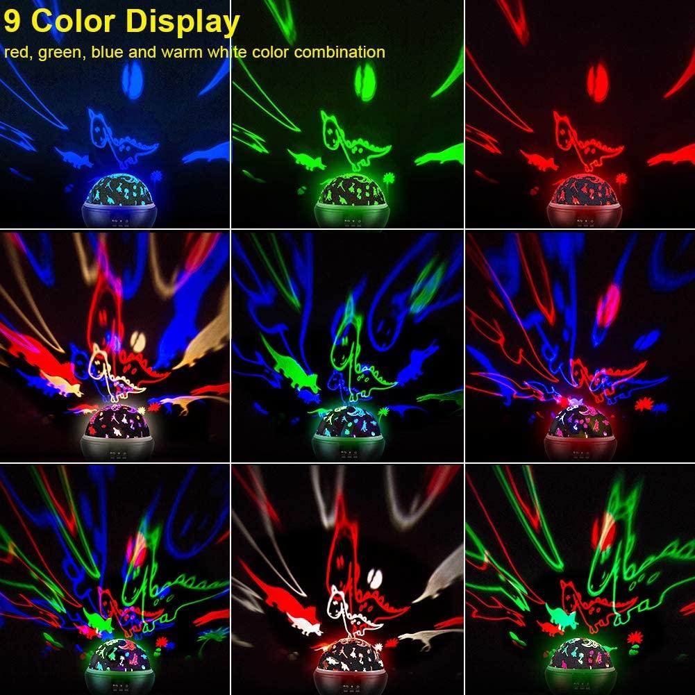 Nvroome Dinosaur Projector Lamp