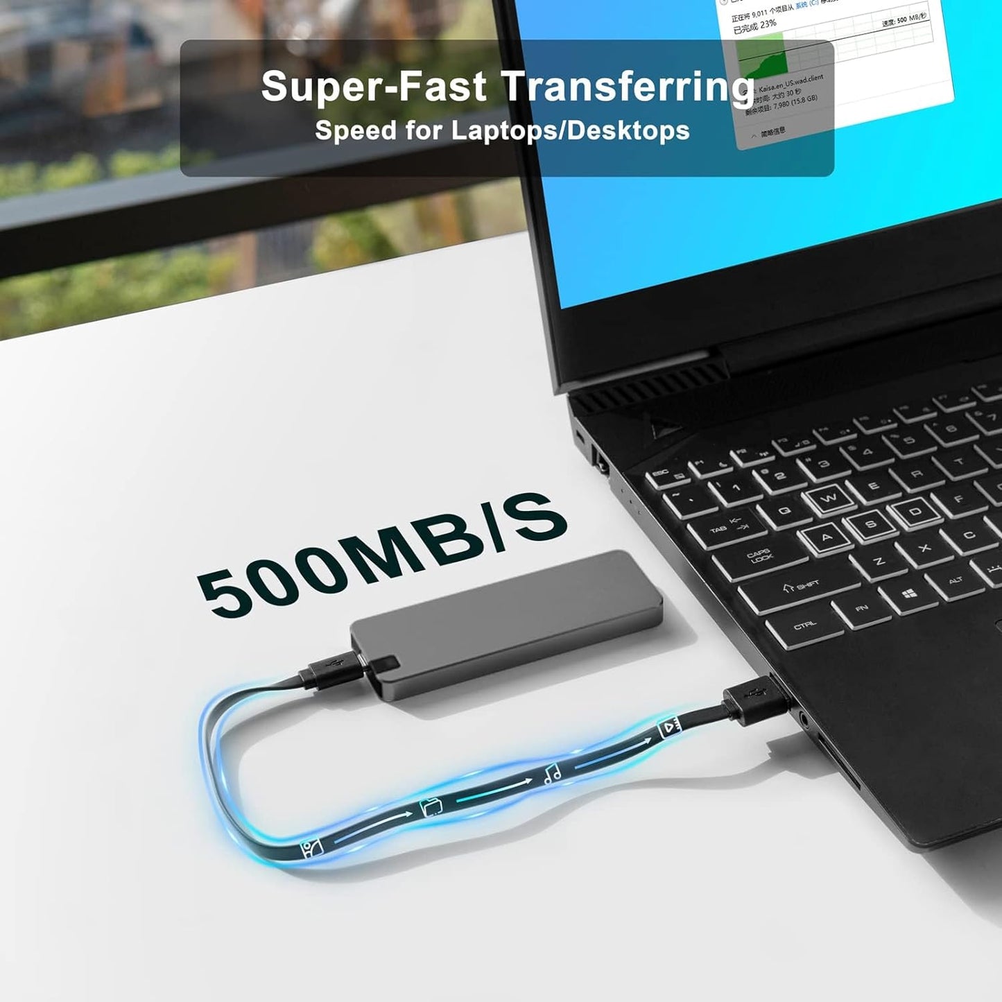 LiteDrive Portable External Hard Drive SSD