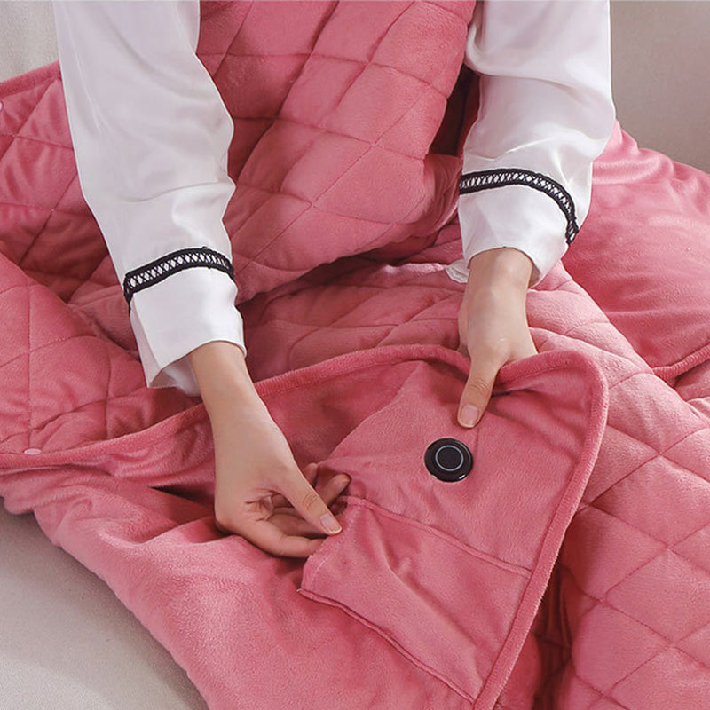 QuickWarm Heated Blanket with USB
