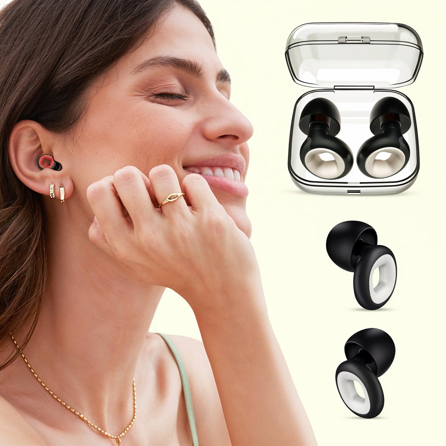SilentSleep Snoring Noise Cancellation Plugs