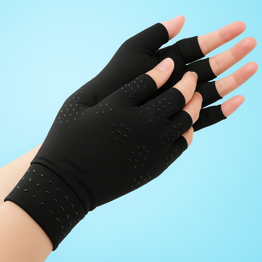 Arthritis Relief Gloves - Magnetic Compression for Hand Support & Swelling