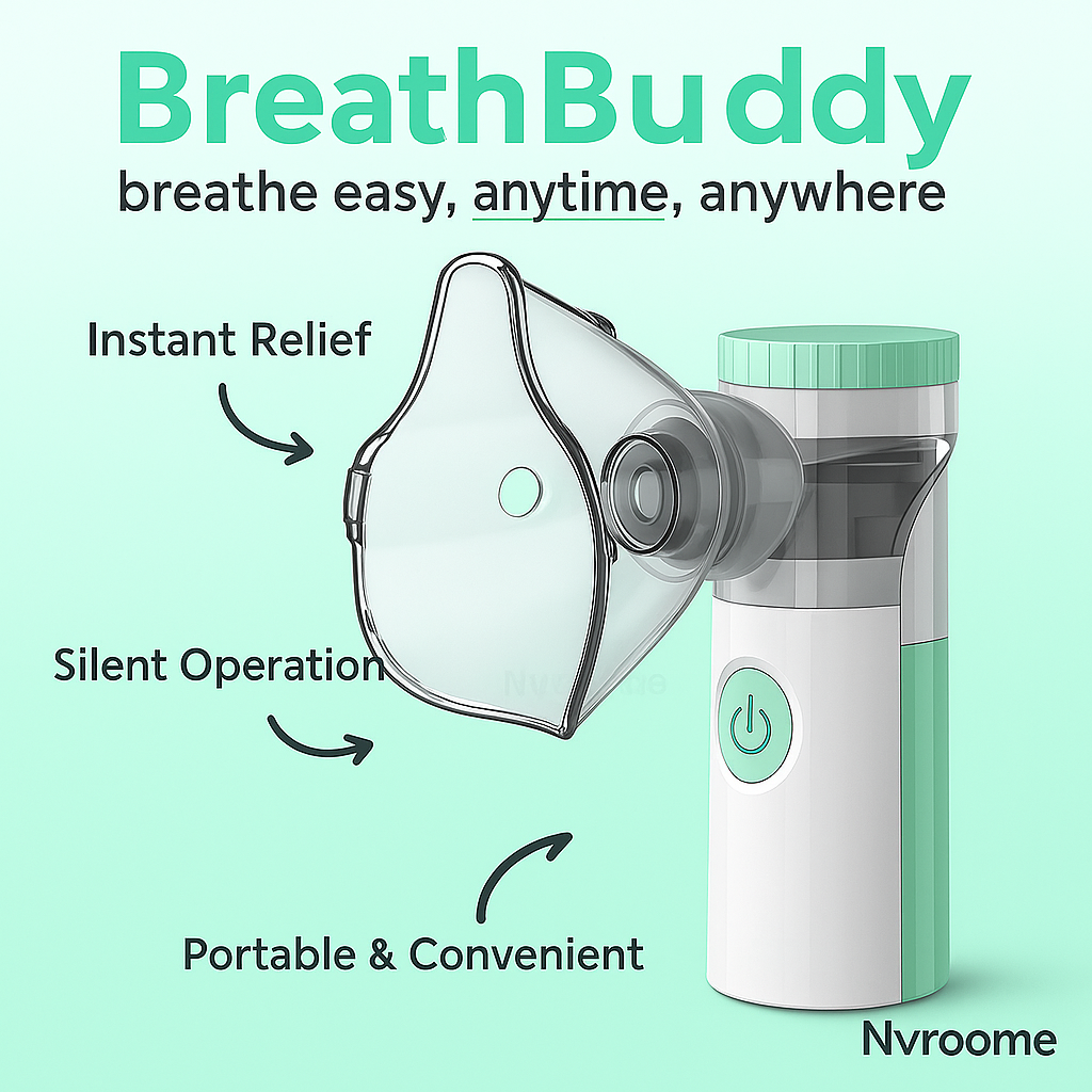BreathBuddy Portable Nebulizer