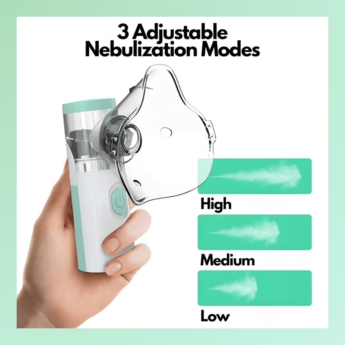 BreathBuddy Portable Nebulizer