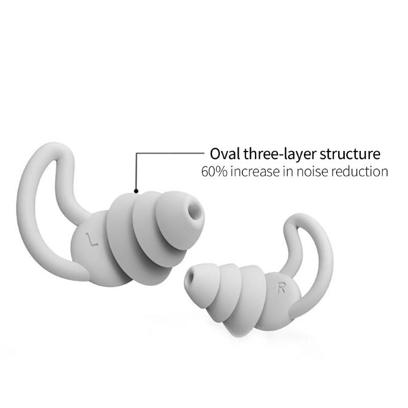 Calmy Sleep Earplugs - Noise Reducing, Reusable