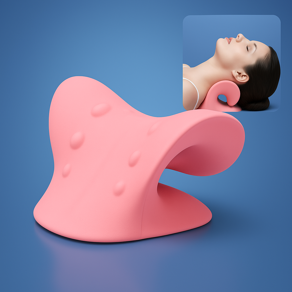 NeckAlign Neck Pillow Stretcher for Neck Tension