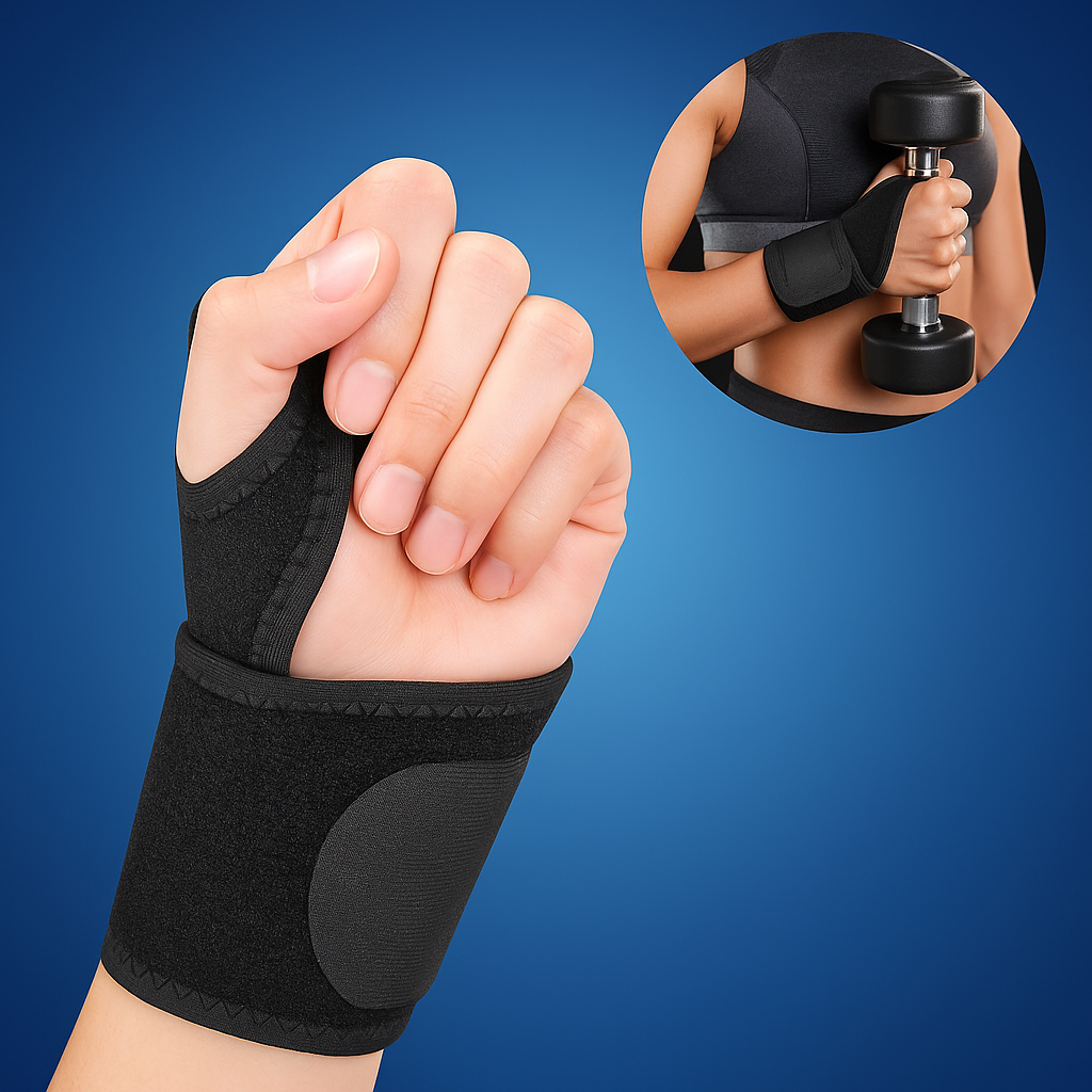 FlexiSupport Orthopedic Wrist Brace - Adjustable Fit