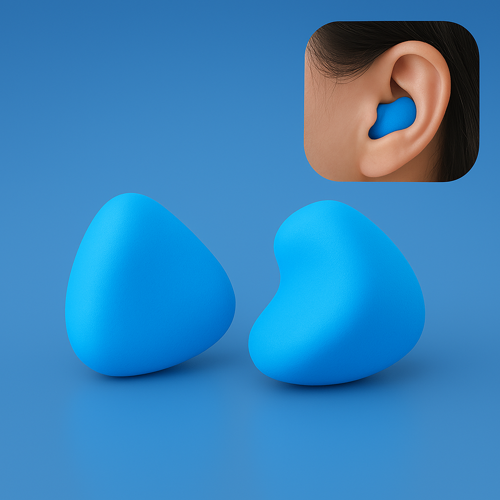 Noise-Reducing, Silent Earplugs