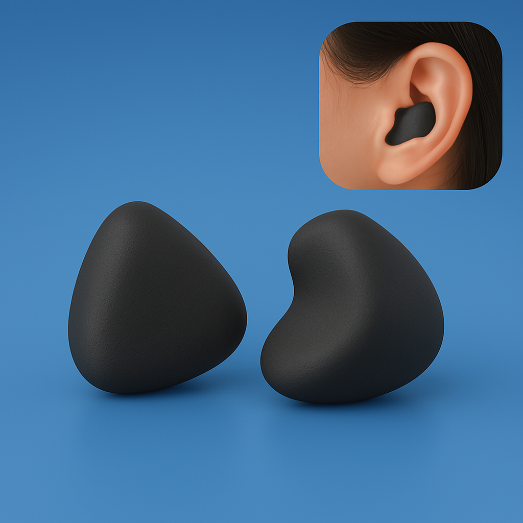 Noise-Reducing, Silent Earplugs