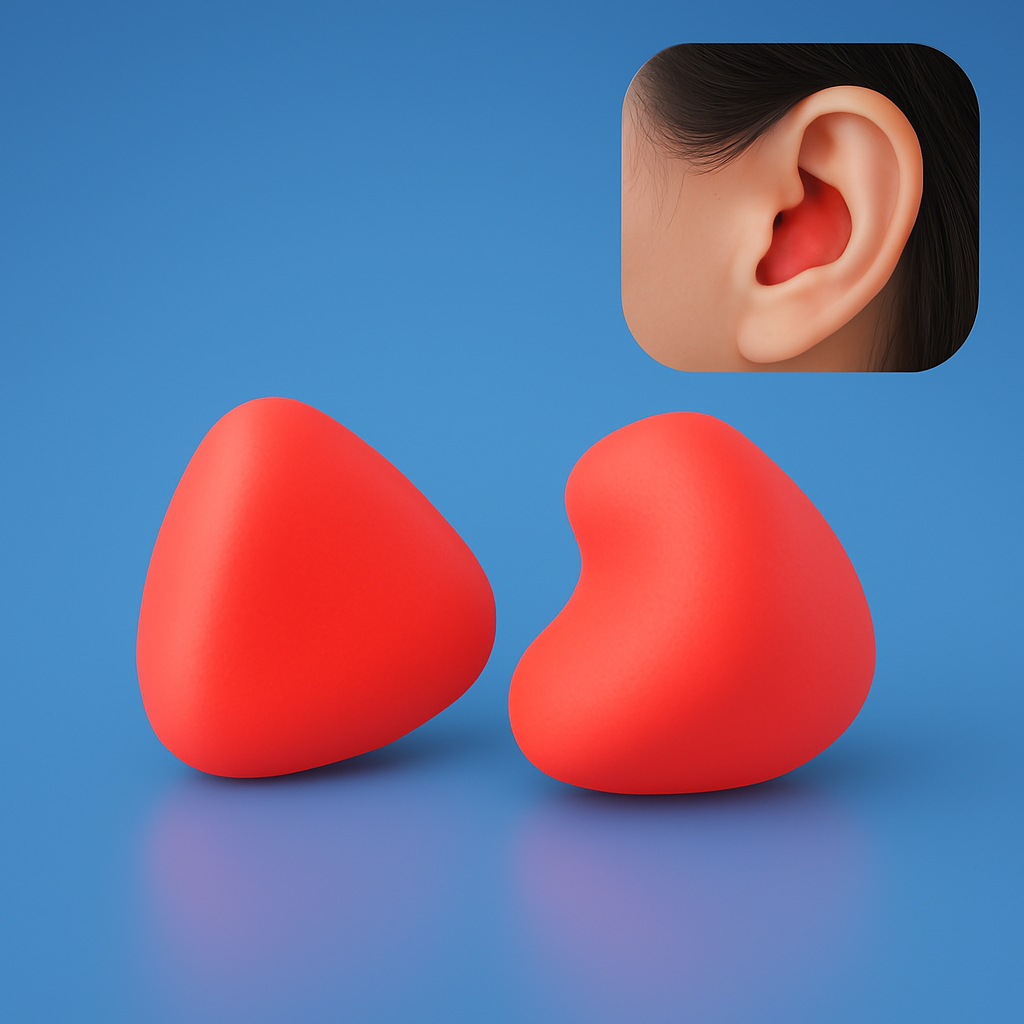 Noise-Reducing, Silent Earplugs