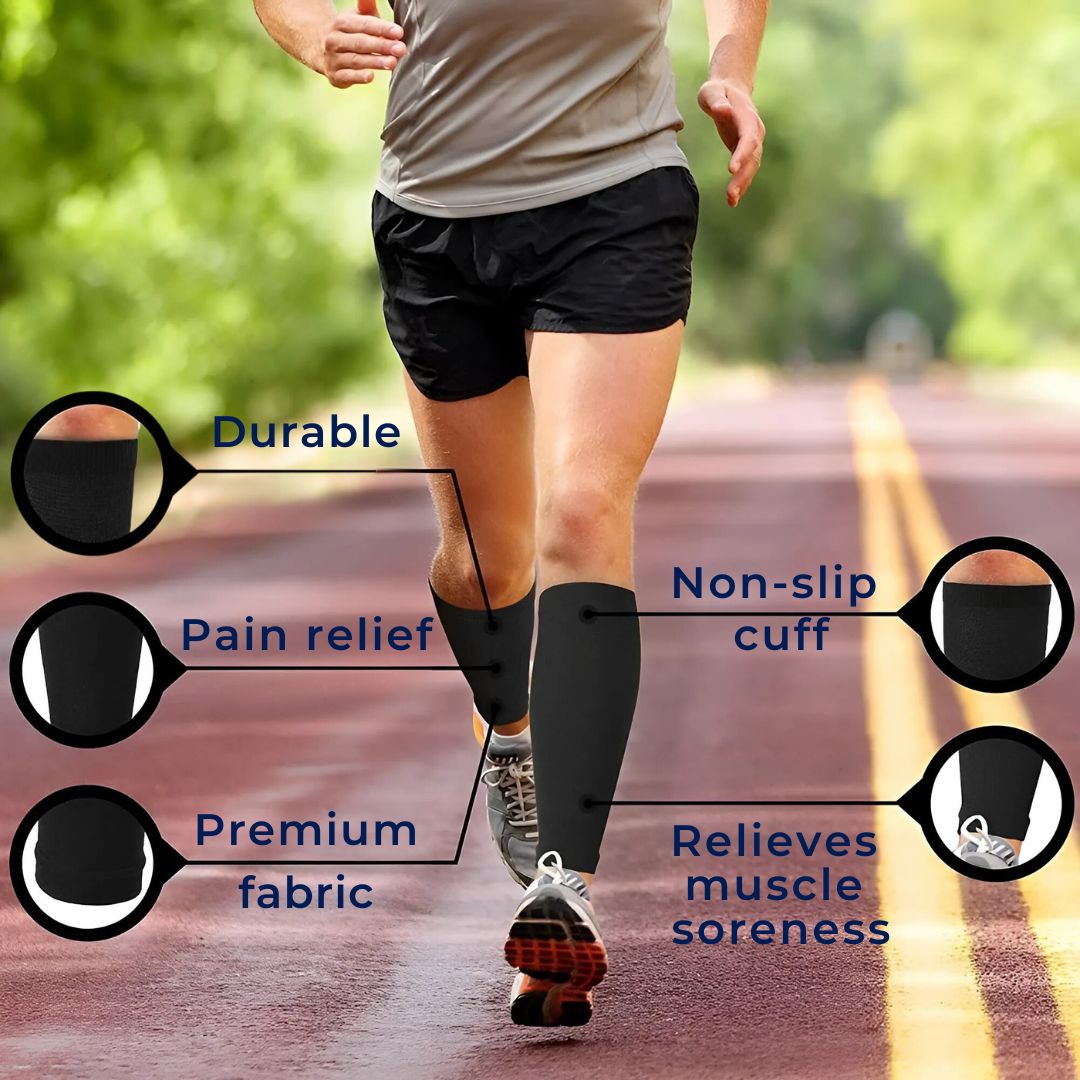 ComfortFlow Support Socks | Highly Elastic Calf Compression