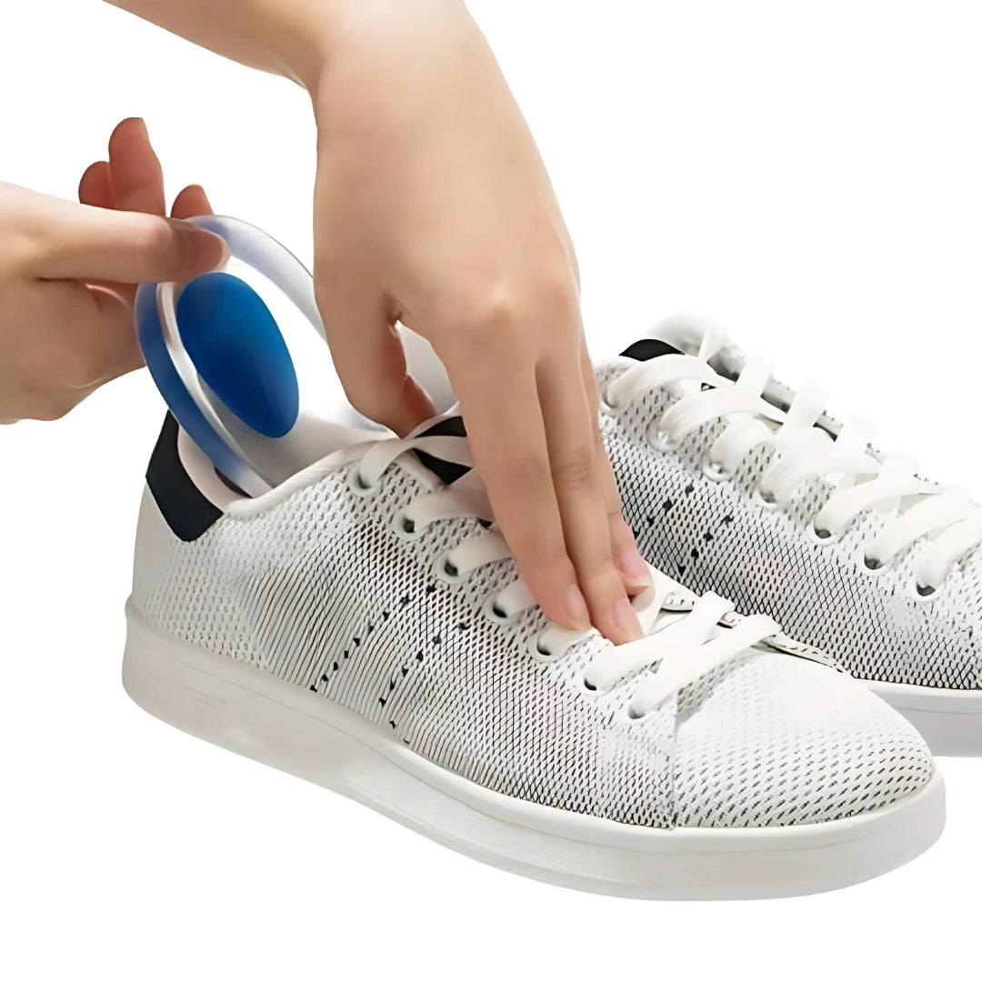 ComfortStep Plantar Heel Cups Gel Pads - for Heel Comfort and Foot Support