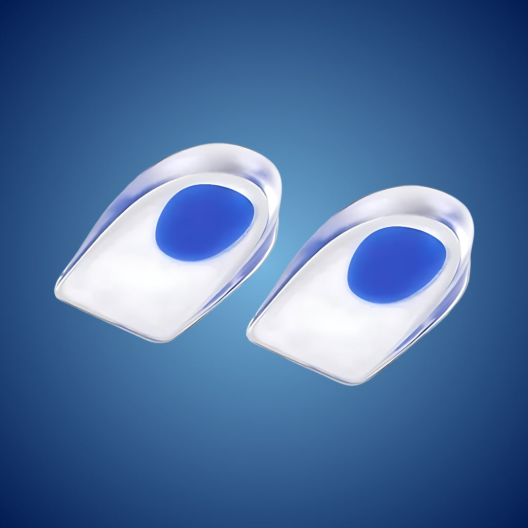 ComfortStep Plantar Heel Cups Gel Pads - for Heel Comfort and Foot Support