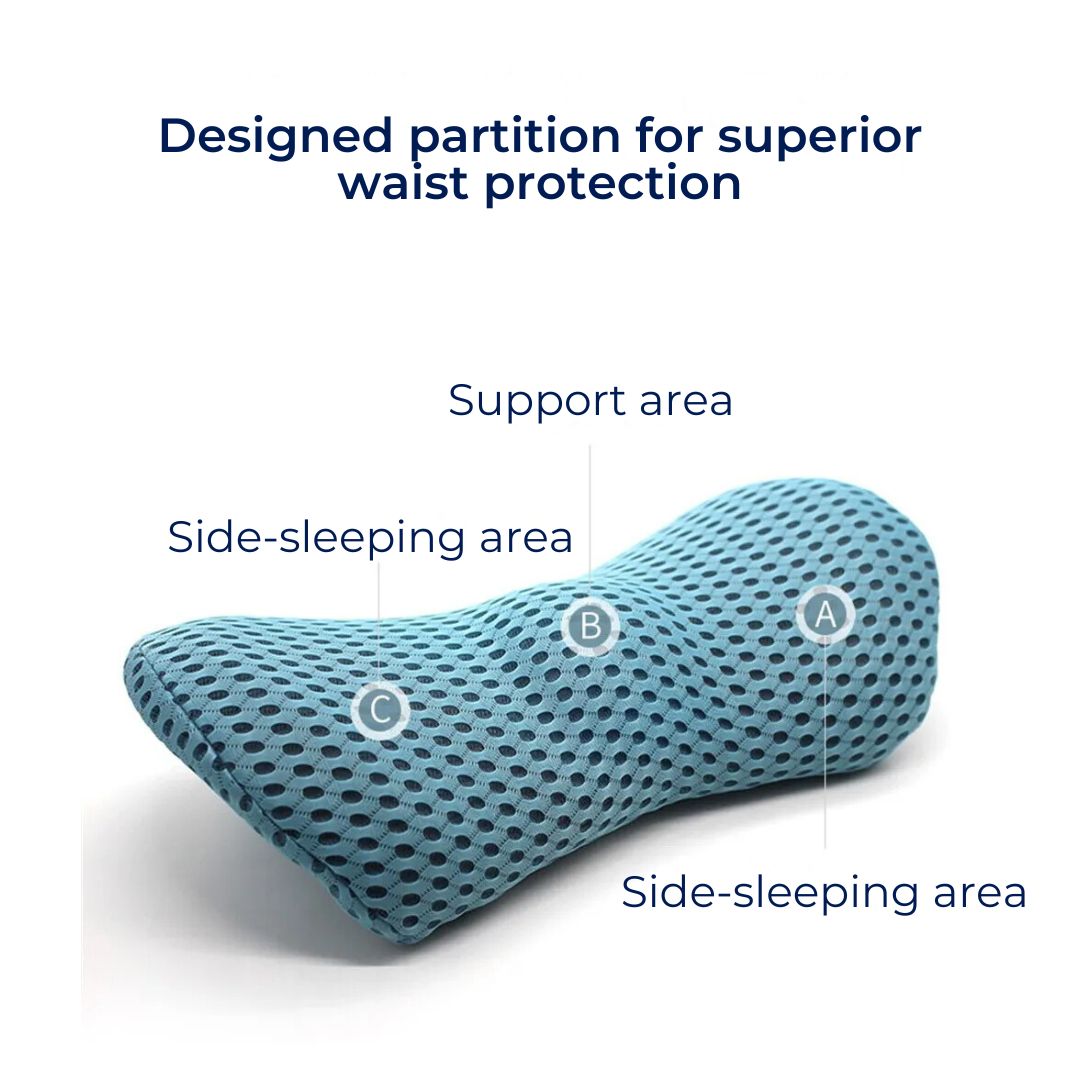 ComfortWave Lumbar Support Cushion - for Lower Back Comfort