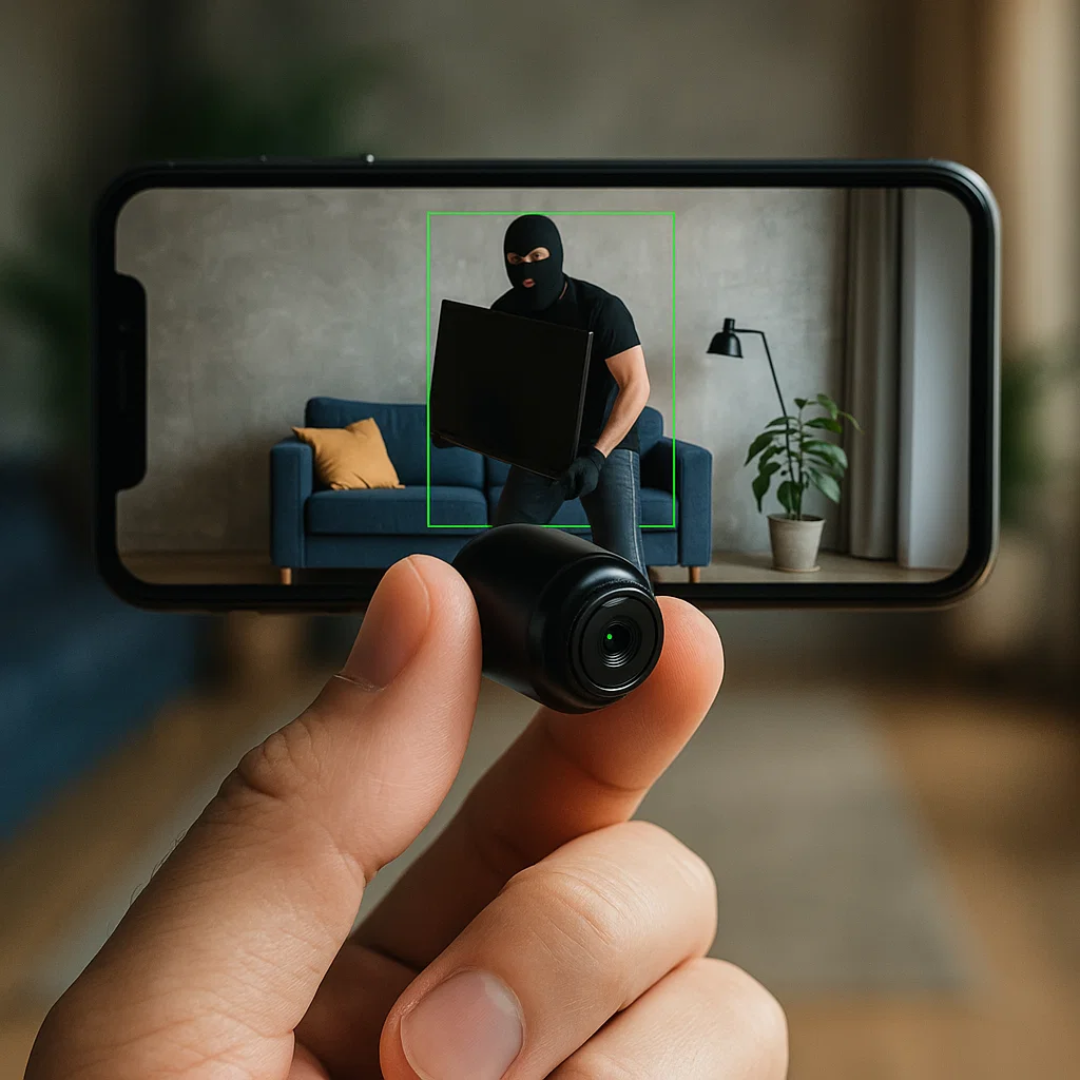 Tech Mini Wireless Hidden Camera and Audio - Tiny Surveillance