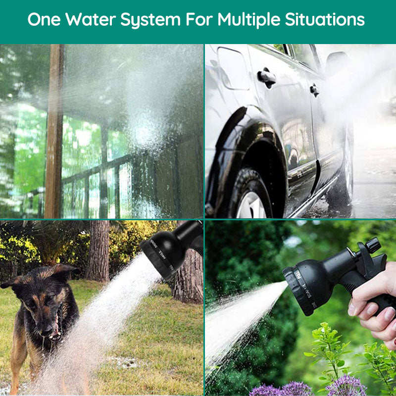 Expandable Garden Water Hose (7.6m–22.9m) – Leakproof & Tangle-Free Design