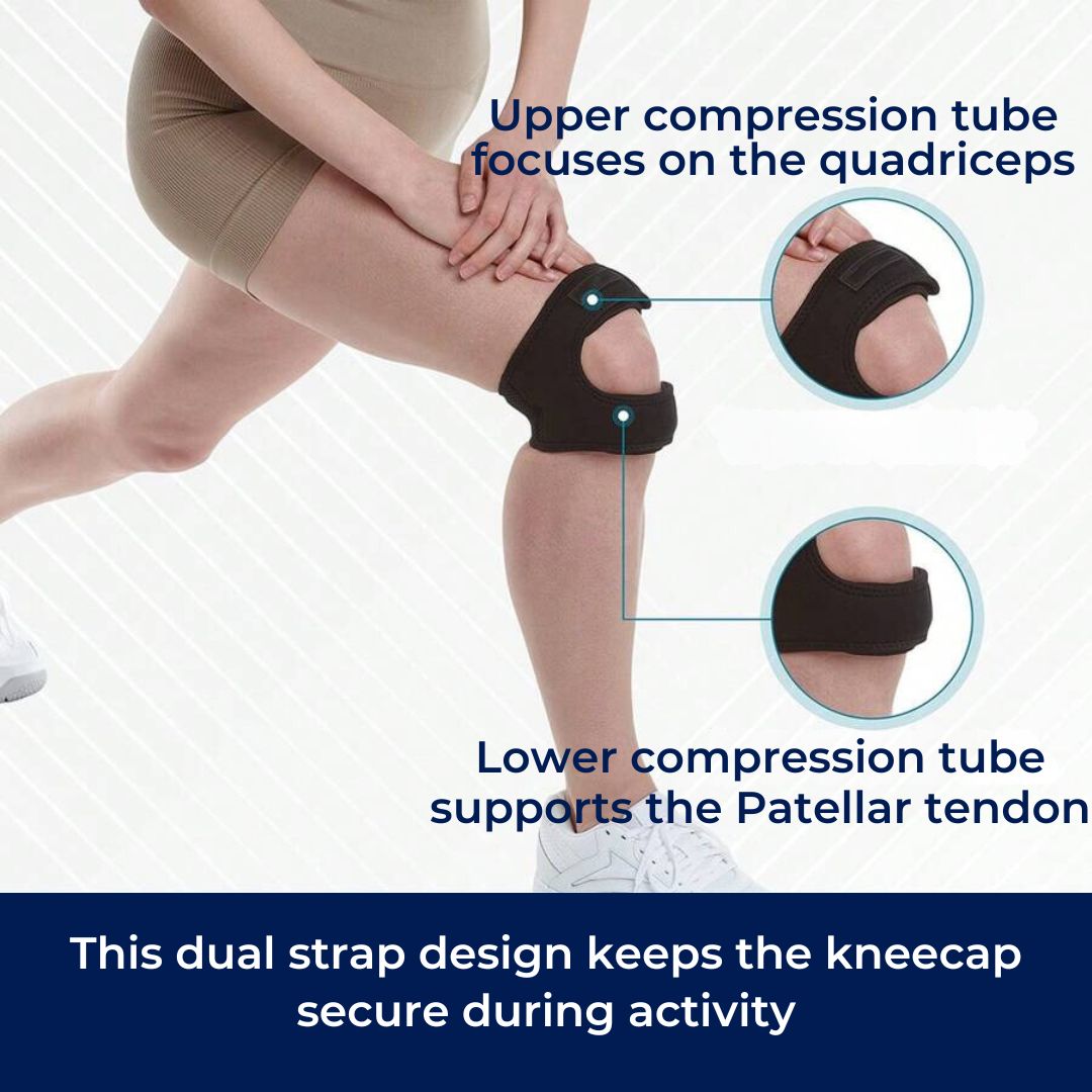 FlexiKnee Multifunctional Knee Support | Adjustable Compression for Stability