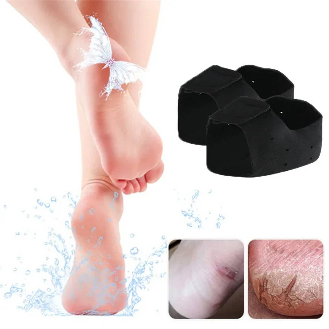 GelCush Heel Cups for Heel & Arch Support - Soft Gel Inserts