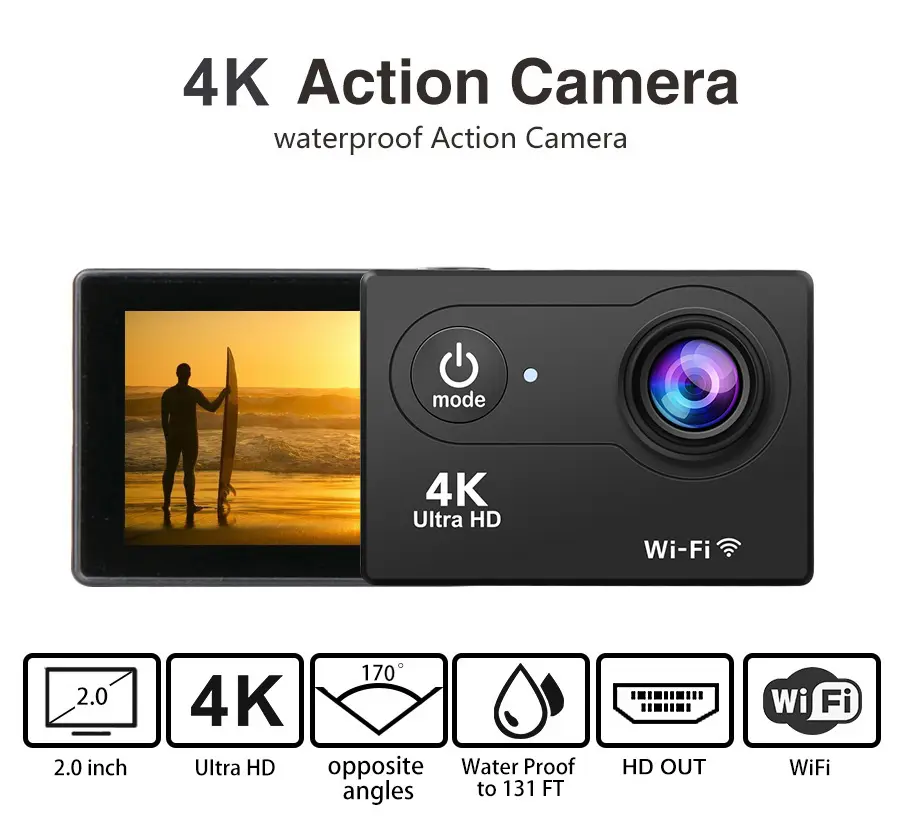 Venture 4K Sports Action Camera