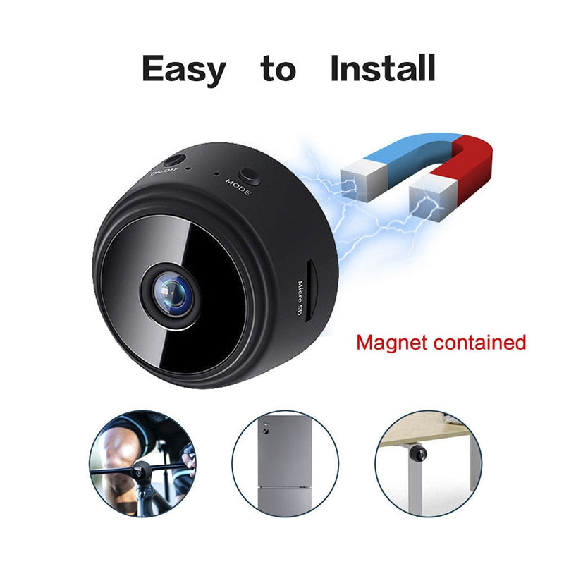 Mini Wireless Indoor Security Camera Pro