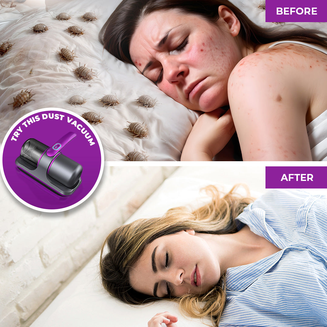 DustEase All-in-One Vacuum & Iron For Home Use