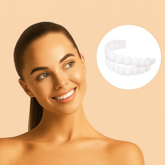 Instant Smile Cosmetic Teeth Set - Top & Bottom Veneer Look