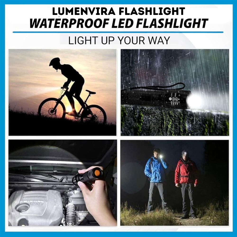 NovaBeam LED Tactical Flashlight 2000 Lumens