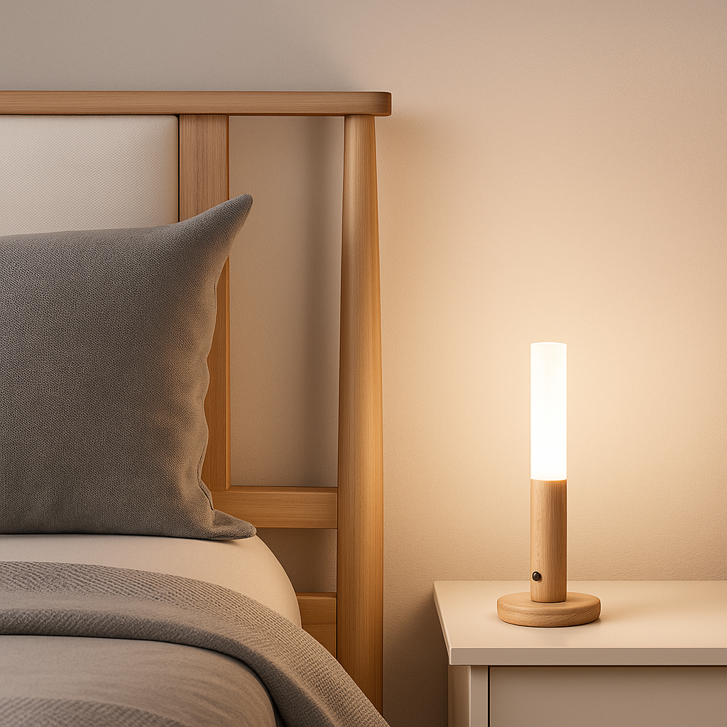 LumiSense Motion Sensor Wall Light – Rechargeable & Stick-On