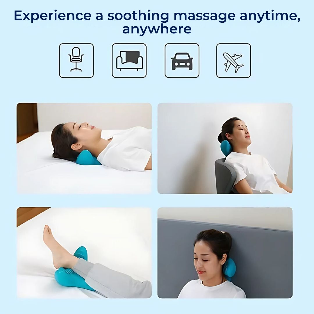 NeckAlign Neck Pillow Stretcher for Neck Tension