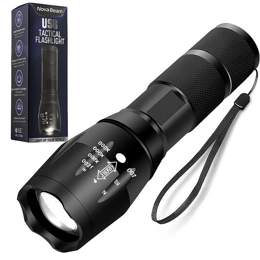 NovaBeam LED Tactical Flashlight 2000 Lumens
