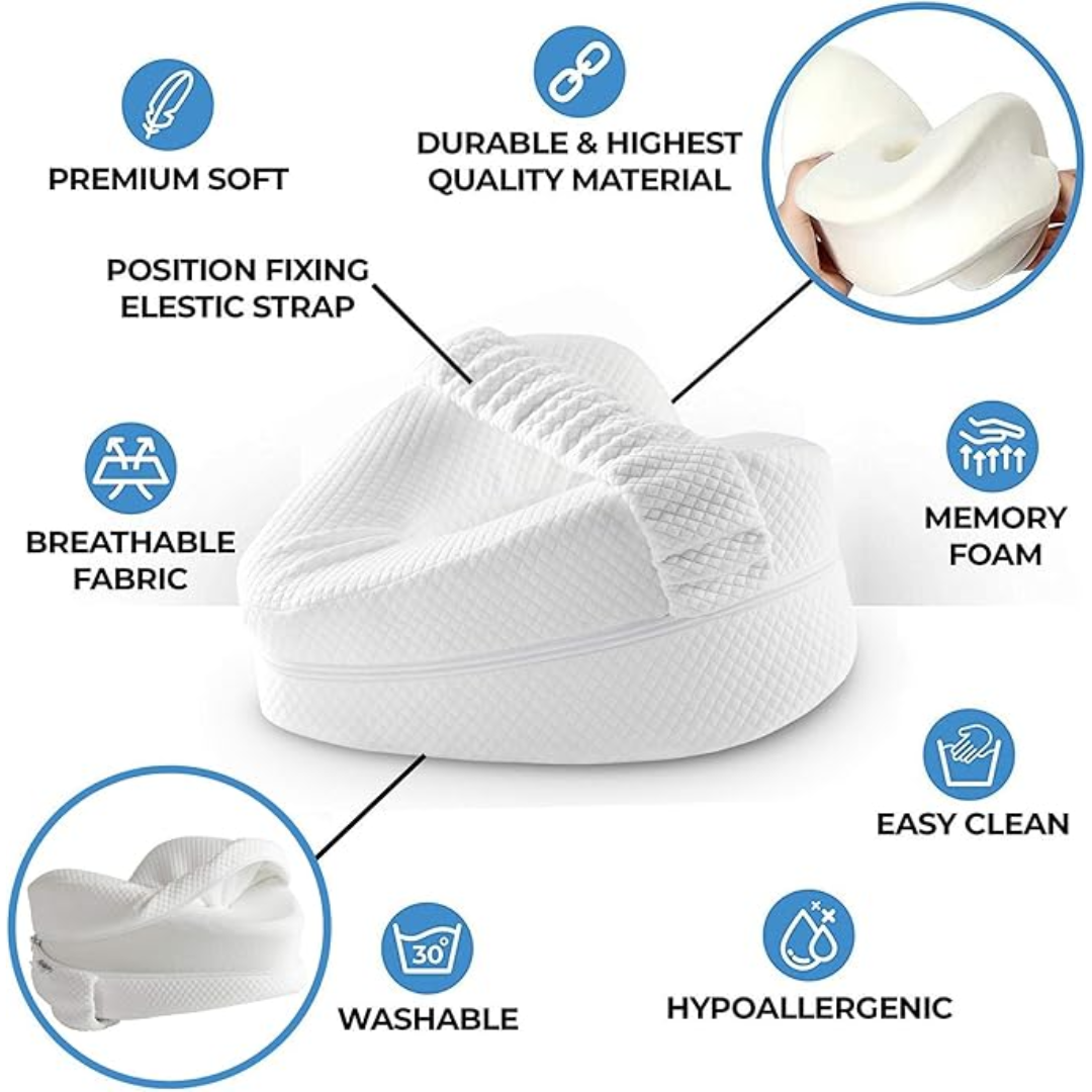OrthoKnee Knee Memory Foam Pillow